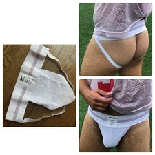 TRU-FIT  1970’s Vintage Men Jockstrap 3” Bike Gym Sports REDUCED PRICE Size M