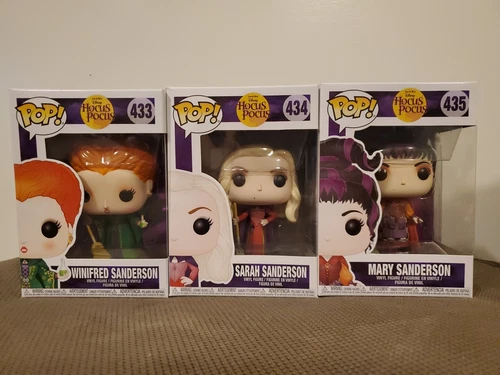 FUNKO POP! HOCUS POCUS #433 434 435 SET OF 3 SANDERSON SISTERS SPIRIT EXCLUSIVE