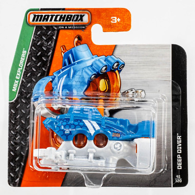 2014 Matchbox #41 Deep Diver  LIGHT BLUE | WHITE | CAPTAIN CAO | FSSC