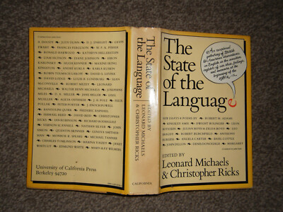 The State of the Language by Leonard Michaels, Christopher Ricks (HB in DW 1980)