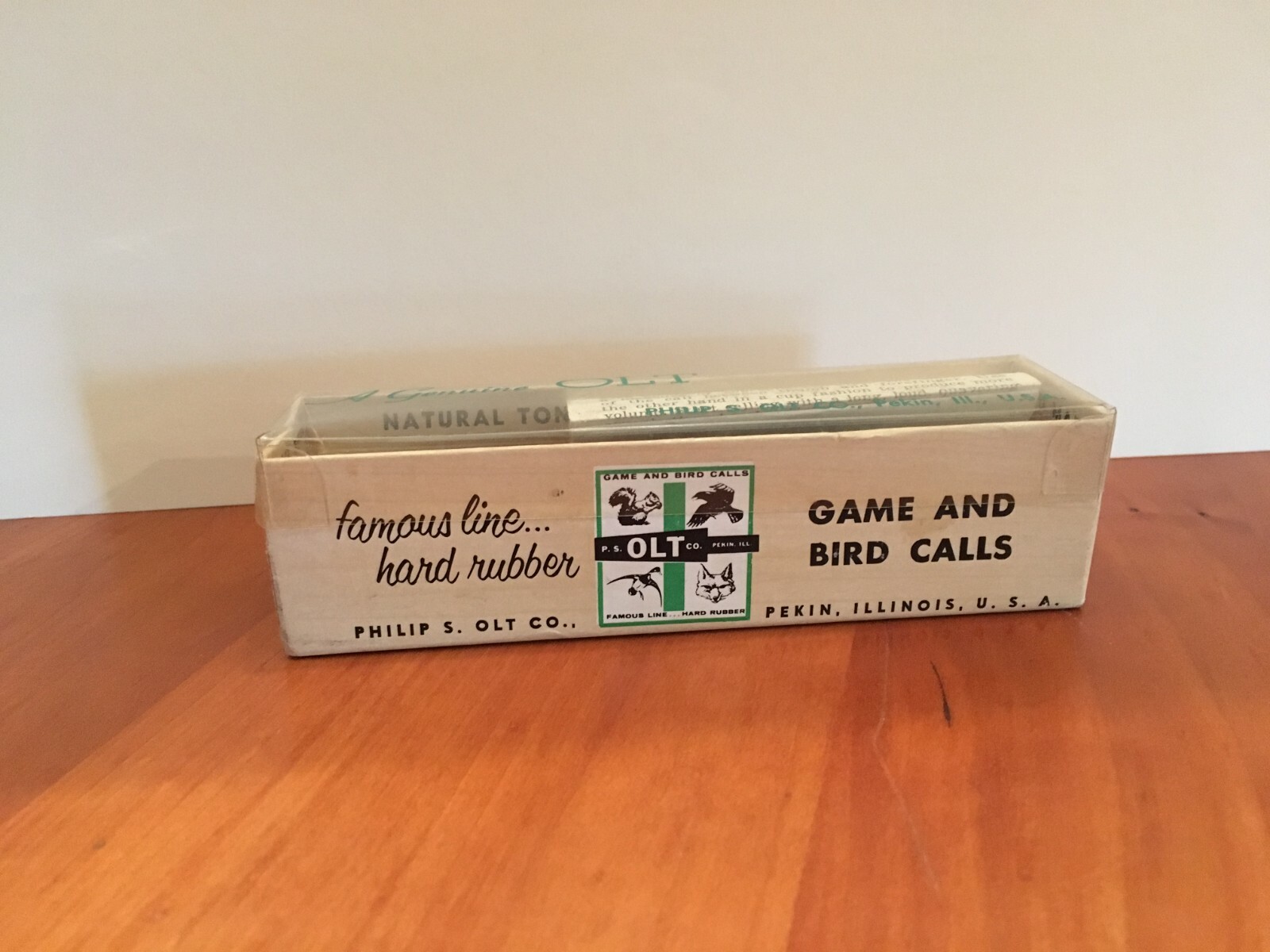 Vtg OLT Crow Call No. 348205 w/ Original Box and Instructions | eBay