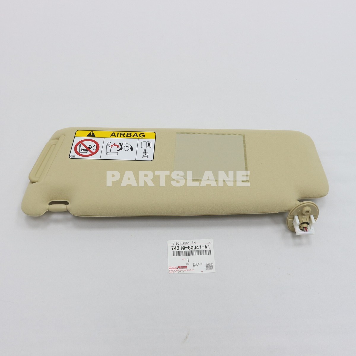 74310-60J41-A1 Toyota OEM Genuine VISOR ASSY, RH | eBay