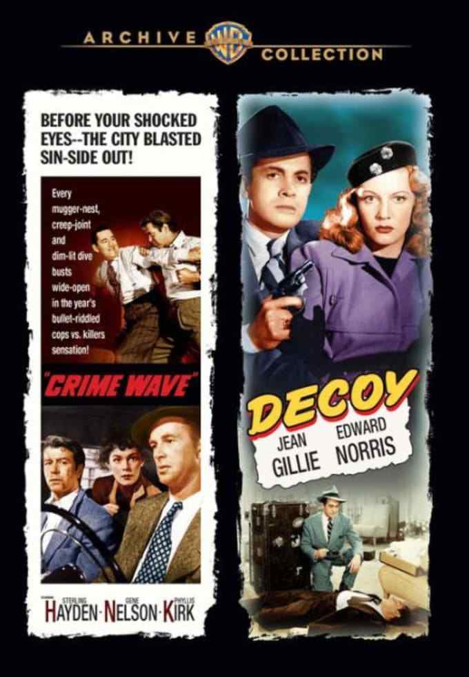 Crime Wave (1953) Decoy (1946) DVD Sterling Hayden, Jean Gillie
