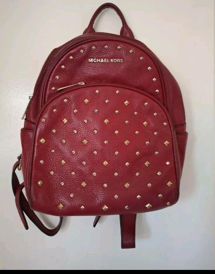 Michael Kors Studded Leather Backpack for Women