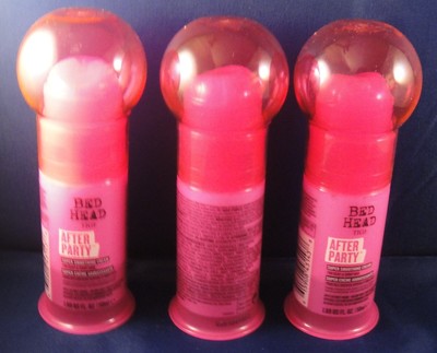 Bed Head AFTER PARTY Travel Lot SUPER SMOOTHING CREAM 3 @ 1.69 oz. FREE SHIPPING