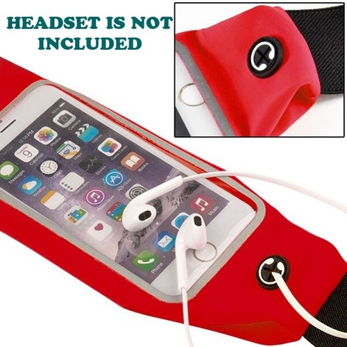 Belt Band Running Waist Bag Sports Gym Workout Case Cover Pouch for Smartphones - Picture 2 of 6