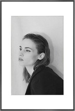 16x24 Aluminum Picture Frame - with Mat for 12x18 Photo