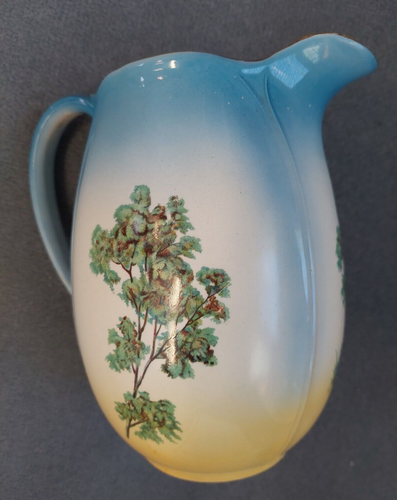 FALCON WARE BRISTOL No. 1 Jug - 4655 - Country Forge Scene - Circa 1930s - Picture 4 of 11