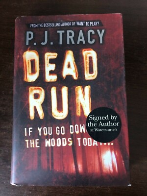 *SIGNED* DEAD RUN by P.J. TRACY - MICHAEL JOSEPH - Hardback D/W - 2005