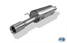 Fox Auspuff Sportauspuff Komplettanlage für Opel Astra G Coupe Turbo 2.0l T 