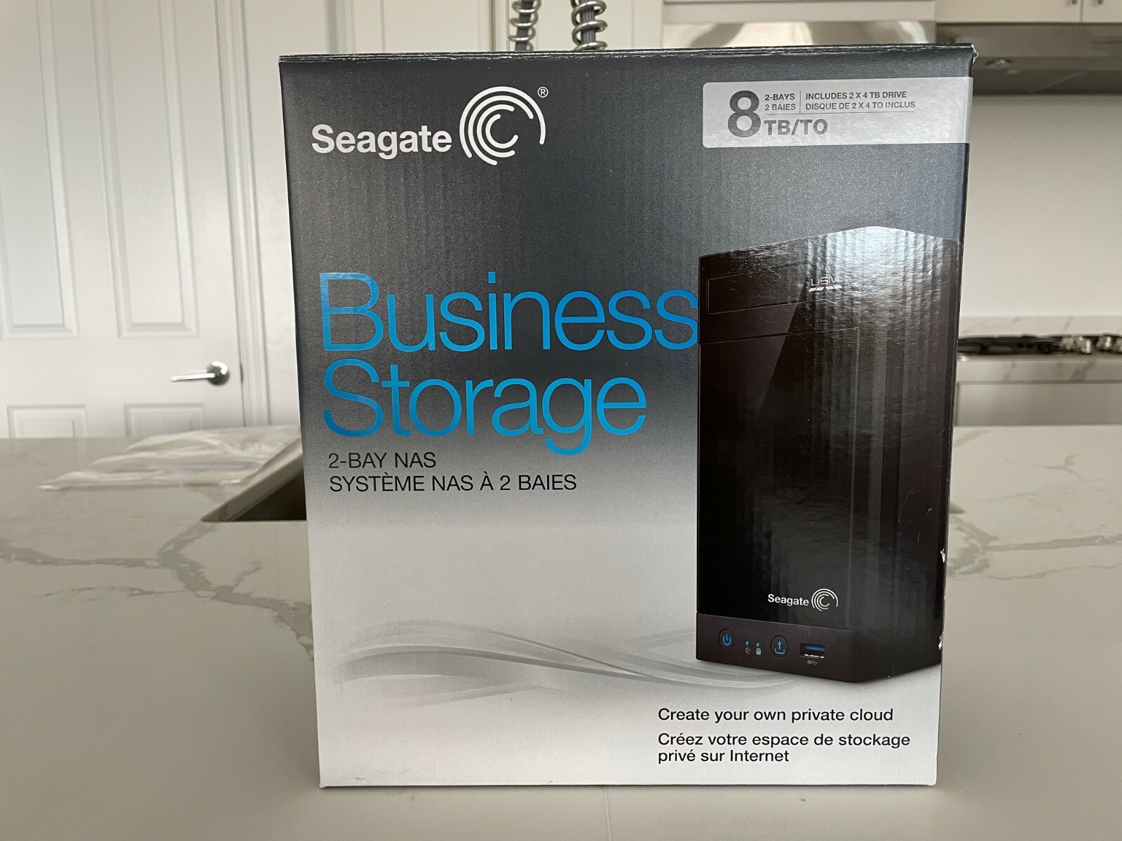Seagate 8TB External Hard Drive (2 x 4TB Drives) STBN8000100 (Brand New)-image