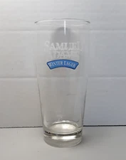 Samuel Adams Beer Drinking Glass 6.5" Winter Lager - A Classic Winter Tradition