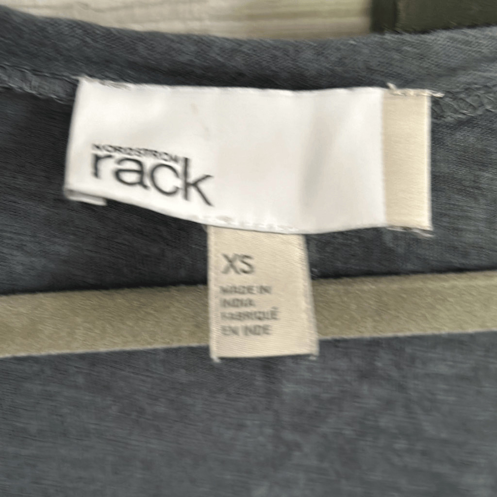 Nordstrom Rack heather Gray scoopneck T-shirt cotton Modal XS