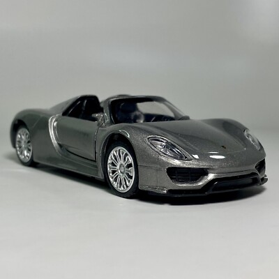 MSZ Vroom Tech 1:41 Porsche 918 Spyder Diecast Silver | eBay