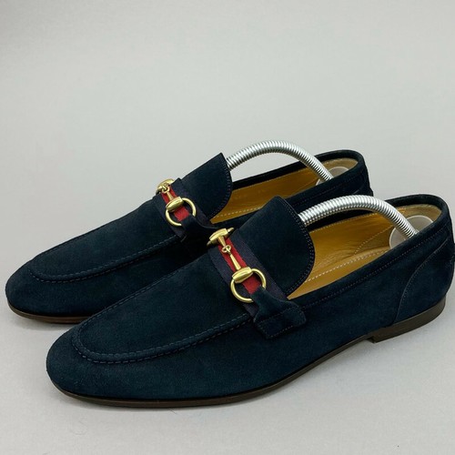 GUCCI Web Horsebit penny brixton loafer 