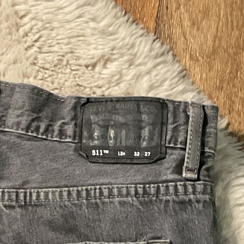Levi’s 511 Skinny Youth 12 Husky Gray Denim Jeans Boys - Picture 8 of 8