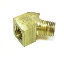 Brass Pipe Fitting 45 Elbow 1/8" MPT x 1/8" FMPT
