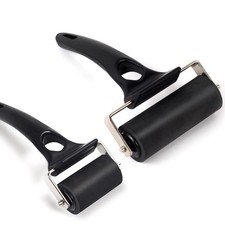 2 PCS Rubber Roller Brayer Crafting Ink Tool Printmaking 2 3 1/7 Inch