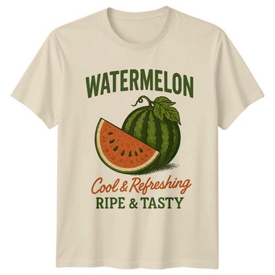 T-Shirt Wassermelone cool erfrischend reif lecker Wassermelone Obst Geburtstag Geschenk