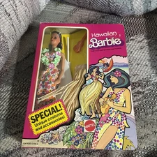 Vintage Hawaiian Barbie Twist N Turf Waist Doll  Mattel %7470 NIB