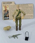 S-649 VINTAGE 1980'S HASBRO GI JOE DUKE - COMPLETE WITH FILE CARD