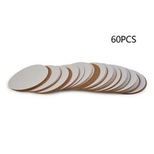 Anti Slip Cork For Coasters 60pcs SelfAdhesive Sheets for Hot Beverages