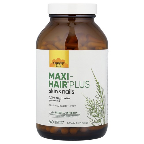 Maxi-Hair® Plus, 240 Vegetarian Capsules