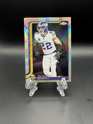 Harrison Smith 2025 Topps Chrome Lightboard Logo Variation #204 Vikings