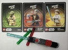 Lego Star Wars LIGHTSABER -Make and Take Promo- Smart Play Trading Card