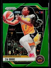 2024 Panini Prizm WNBA #46 Zia Cooke Green Prizms