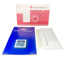 Vintage Gaf 2X2 Slide Projector Models 1680  1690 Instructions Only 