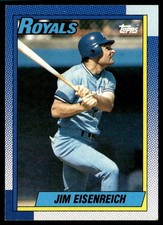 1990 Topps Jim Eisenreich Kansas City Royals #246