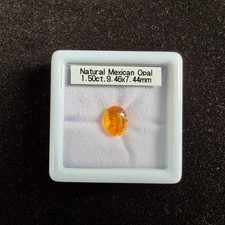 Opal Natural Mexican Fire Opal Gemstone Loose Earth Mined Rare Gem