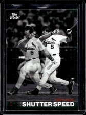 2025 Topps Black and White Albert Pujols Shutter Speed #SS14 Cardinals