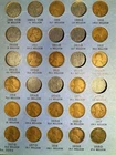 1909 to 1940 Lincon Head Cent Penny Collection 74 Coins (Incomplete)