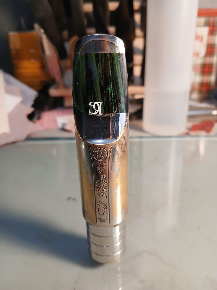 Ted Klumマウスピース Contemporary #8 Ted Klum FocusTone Precision 8 Metal Tenor Mouthpiece Rhodium