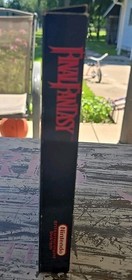 NES Nintendo Final Fantasy PROMOTIONAL COPY Cib Complete In Box Book Manual 