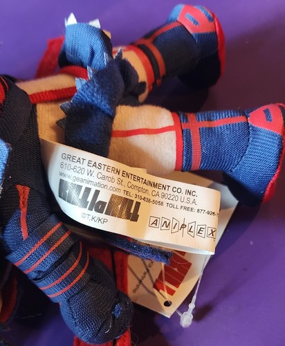NWT Kill la Kill 8" Plush - RYUKO MATOI SWORD New Great Eastern Aniplex - Picture 5 of 6