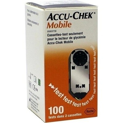 ACCU-CHEK Mobile Testkassette Plasma II, 100 St PZN 08863686