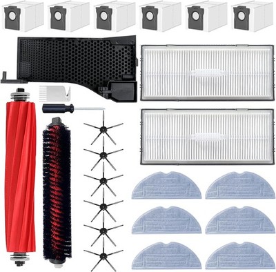 25 Stück Zubehör set für Roborock S7 MaxV Ultra/S7 Pro Ultra,mit