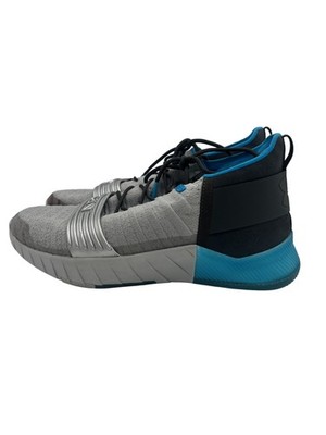 Under Armour C1N Shoes Mens Size 9 Gray Blue Training Athletic Sneakers 3020740