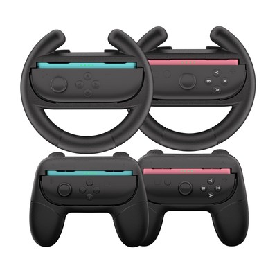 HEYSTOP Joy-Con Lenkräder für Nintendo Switch 2   4-in-1 Controller-Griff