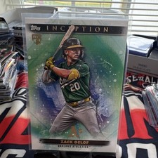 Topps Inception 2024 Zack Gelof #56 Rookie Oakland Athletics Baseball Card