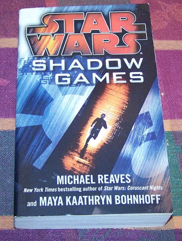 Star Wars PB Book Shadow Games Michael Reaves 1st Edition 2011 No Spine Cracks