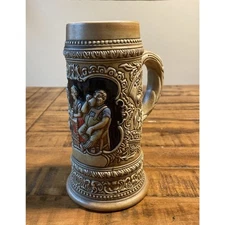 Anheuser Busch Stein – CS4 - German Tavern Scene Stein - 1976. Mint Condition!