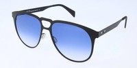 Italia Independent I I Mod Metal 0501 Black 55/15/145 Herren Sonnenbrillen