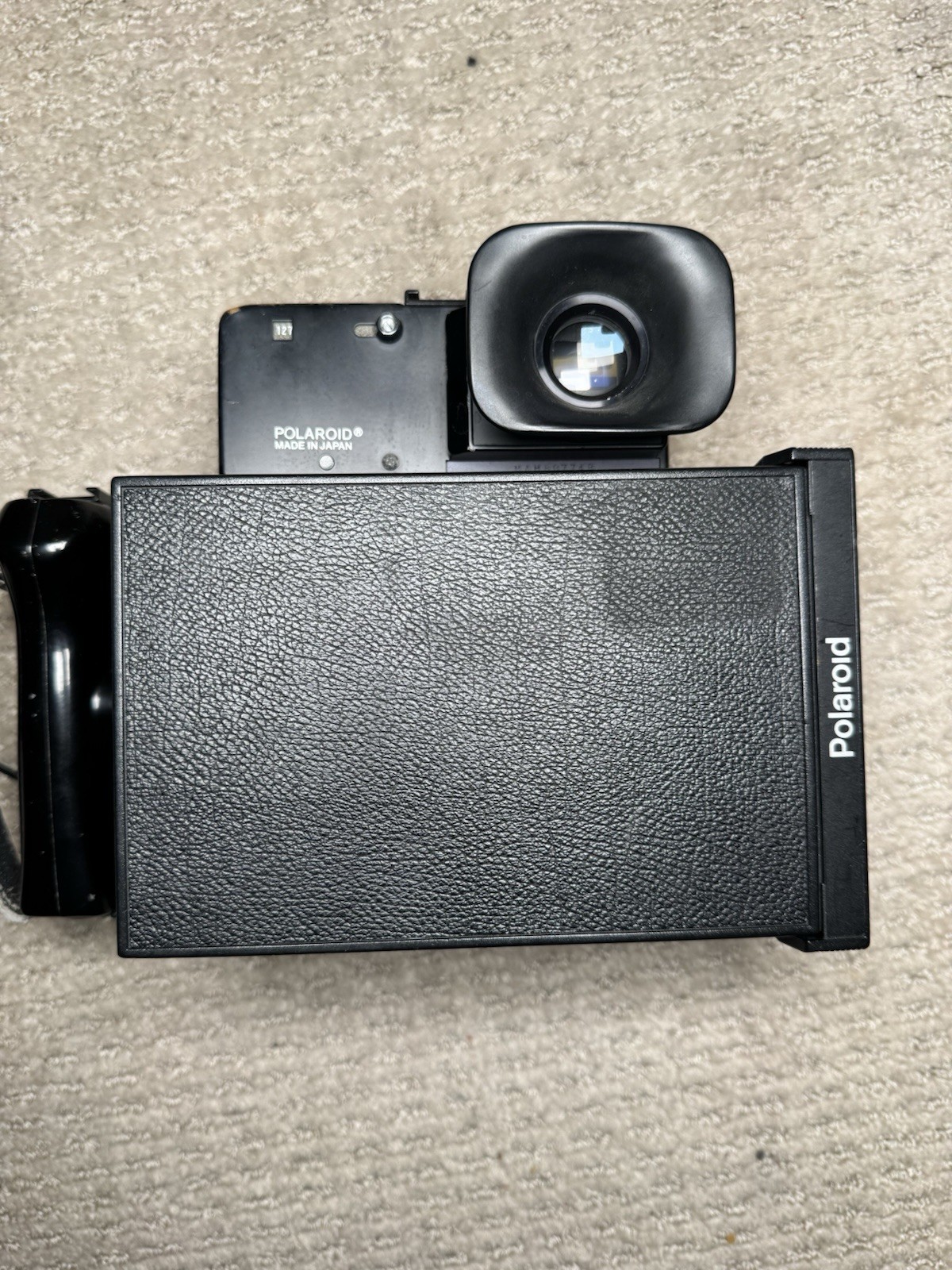 Polaroid 600SE Medium Format Camera w/127mm f4.7 Mamiya Lens 600