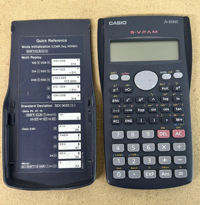 Casio Fx-83MS Wissenschaftlicher Taschenrechner Batterie Schule College