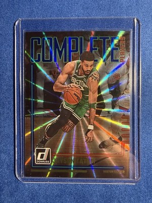 2023-24 Panini Donruss Jayson Tatum Complete Players #10 Holo R&G Laser 07/15 