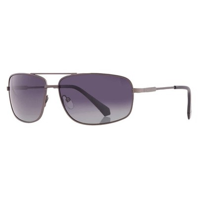 Polaroid Polarized Grey Shaded Rectangular Unisex Sunglasses PLD 2101/S 0R80/WJ